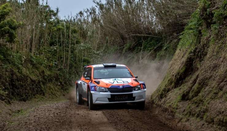 De olhar no Azores Rallye.