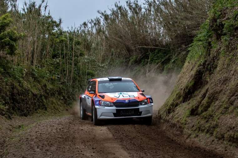 De olhar no Azores Rallye.