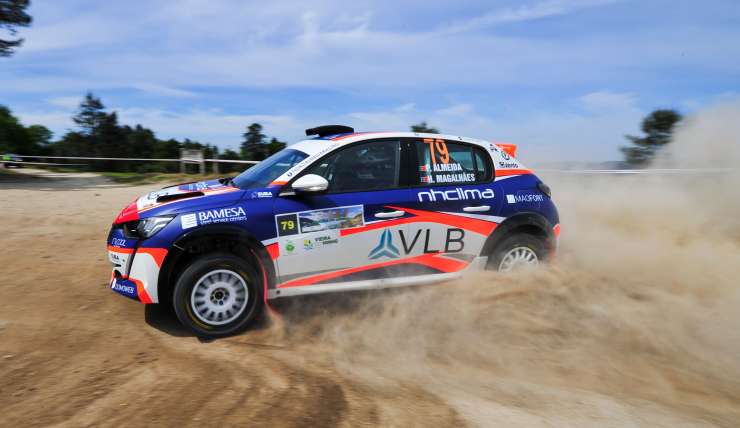 Rali Terras D’Aboboreira, Pedro Almeida com Hugo Magalhães na Peugeot Rally Cup Iberica