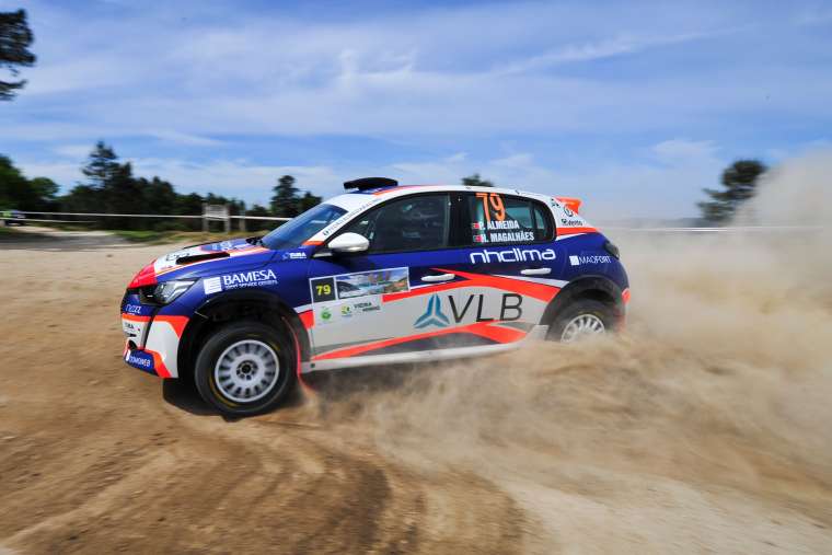 Rali Terras D’Aboboreira, Pedro Almeida com Hugo Magalhães na Peugeot Rally Cup Iberica