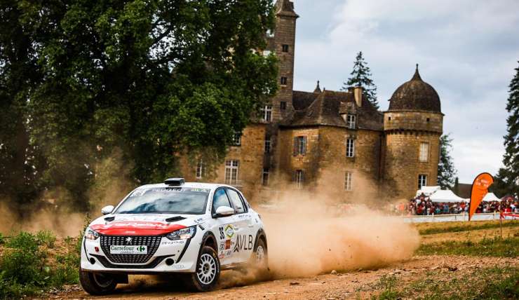 Segundo lugar Peugeot 208 Rally Cup